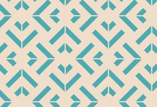 Creative Teal Abstract Linear Design, A blue and white geometric pattern vector