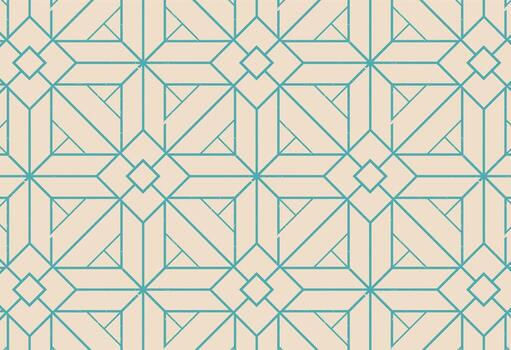 Teal Geometric Texture Background, A geometric pattern with blue lines vector