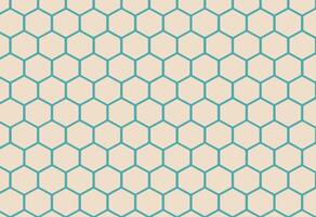 Sleek Teal Geometric Contemporary Pattern, A background with a blue and white hexagon pattern vector