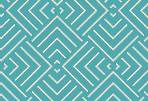 Artistic Teal Abstract Grid Pattern, A blue and white geometric pattern vector