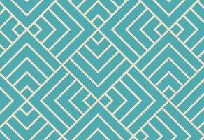 simple tosca background with geometrical beige pattern vector