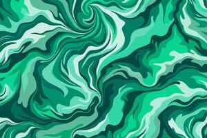 Green marble pattern illustration. Modern stone texture background vector