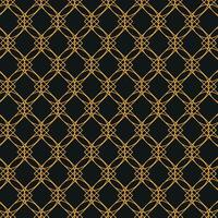 Elegant gold geometric pattern on black background. Geometric golden luxury pattern assemble. Pack of art deco pattern. Deco pattern vector