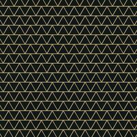 Gold Triangles Pattern. Golden Triangular Wave Pattern Geometric Precision with Bold Elegance vector