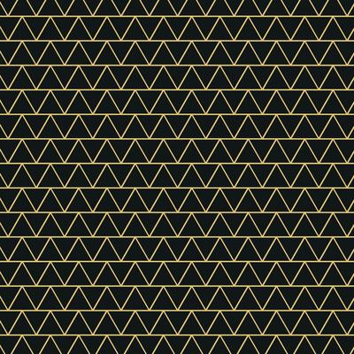 Gold Triangles Pattern. Golden Triangular Wave Pattern Geometric Precision with Bold Elegance