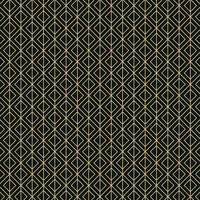 Minimalist Art Deco Geometric Pattern with Gold Diamond Lines on Black Background. Elegant Luxury Design. deco art vector