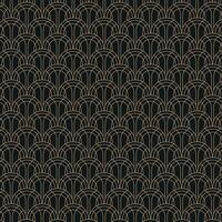 Elegant Art Deco Geometric Pattern. Elegant gold geometric pattern on black background. Geometric golden luxury pattern assemble. design vector