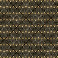 Elegant Art Deco Geometric Pattern. Elegant gold geometric pattern on black background. Geometric golden luxury pattern assemble. vector