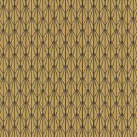 Elegant Art Deco Geometric Pattern in Gold. design vector