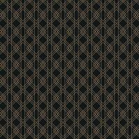 Elegant Art Deco Geometric Pattern. Elegant gold geometric pattern on black background. Geometric golden luxury pattern assemble. line art vector