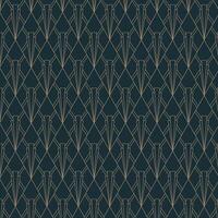 Elegant Art Deco Geometric Pattern in Gold. deco art pattern vector