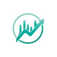 Simple Digital marketing logos vector