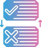List Elegant Design Token vector