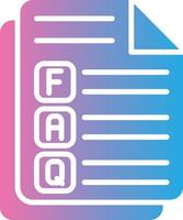 Faq FutureReady App Mark vector