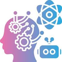 Machine Learning Responsive Grid Visual vector