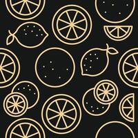 Orange and lemon Luxury trendy useful design handsome abstract illustration artwork vector