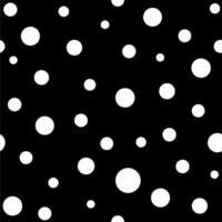 Polka dots pattern seamless vector