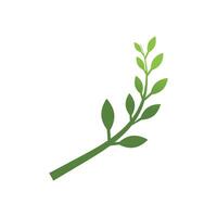 Stylized branch logos simple vector