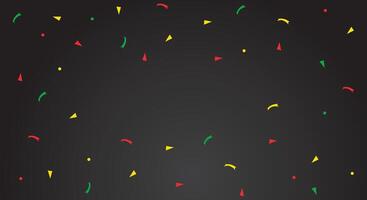 Abstract colorful confetti background vector