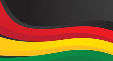 Abstract red yellow green background design vector