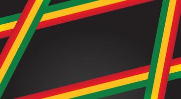 Abstract stripe red yellow green background vector