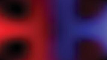 Abstract red blue and black gradient background with copy space vector