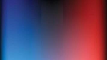 Abstract red and blue gradient on black background vector