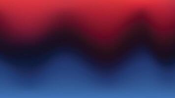 Red blue and black gradient background with wave border design and copy space vector