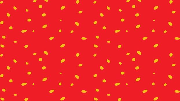 Strawberry texture with repeated seed pattern vector