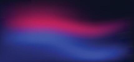 Red and blue gradient wave background vector