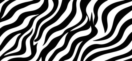 Zebra print pattern or skin texture fashion animal design vector