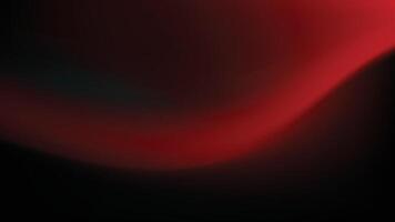 Red black mesh gradient background. Flowing red wave gradient isolated on black background. vector