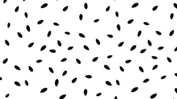 Minimal watermelon seeds pattern background vector