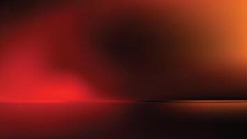 Orange red and black gradient wall texture background vector