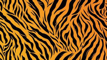 Abstract tiger stripes pattern vector