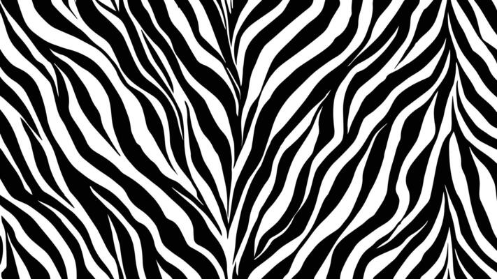 Bold tiger stripe pattern