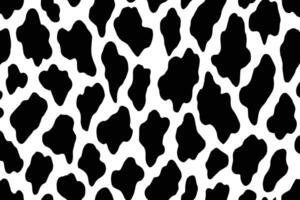 Cow print pattern background for textiles and fashion vector