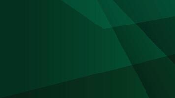 Dark emerald green abstract background with geometric shapes vector