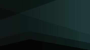 Dark emerald green abstract background with geometric shapes and copy space vector