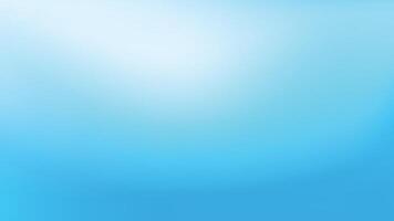 Sky blue background. Light blue gradient with glowing white background. vector