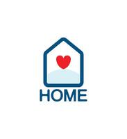 home logo design. vector