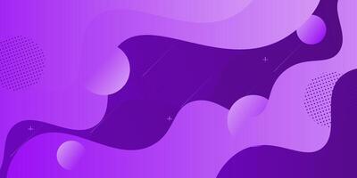 Abstract colored purple wave background. Minimal background design with liquid wave pattern elements. eps10 vector