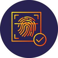 Low Solid Fill Style Element vector