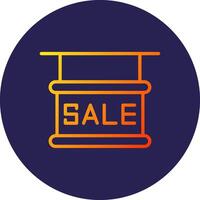 Onboarding Gradient Style Visual Form vector