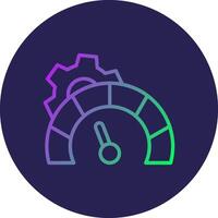Scholarship Sharp Edged UI Figure vector