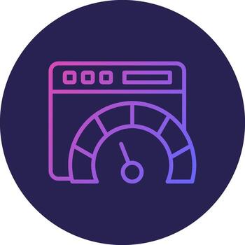 usuario vibrante visual objeto diseño vector