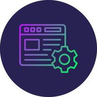 Signature Modern Technology Visual Element vector