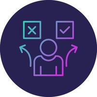 Together Clean Sketch Line Badge vector