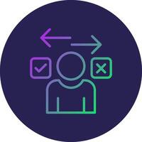 Donation Interactive Shape Form vector