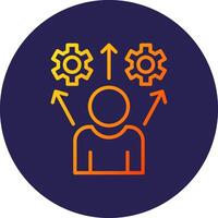 Relationship Vibrant Visual Object Design vector